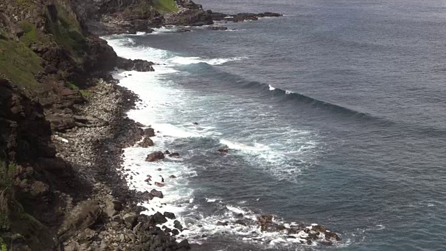 毛伊岛风景优美的海岸线视频素材