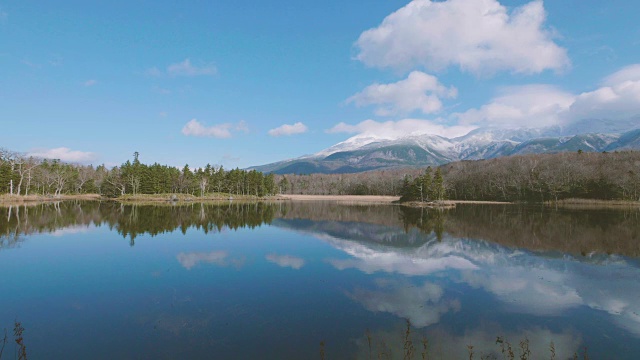 五湖商店，五湖商店Goko，在北海道国家公园，4K Filmed视频素材