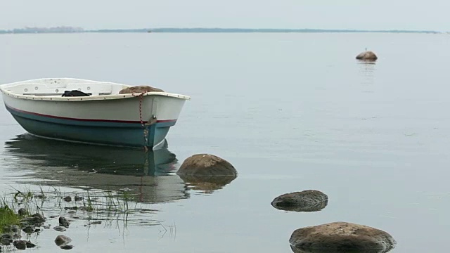 海景与船视频素材