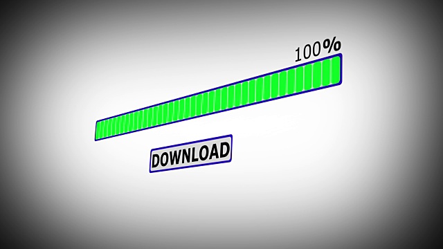 互联网下载进度条视频素材