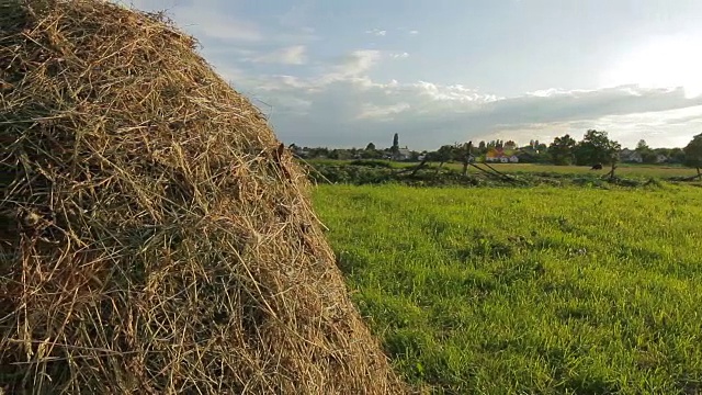 乡村景观的。视频素材