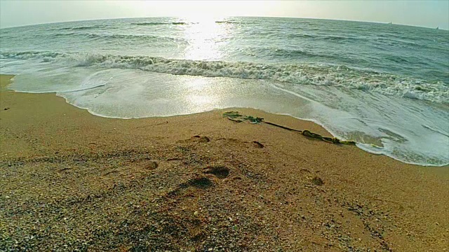 海景观。视频素材