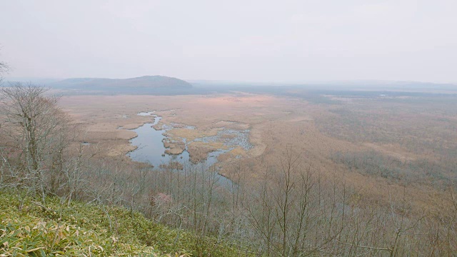 日本北海道钏路细根国家公园，4K拍摄视频素材