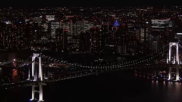 东京夜景，日本视频素材