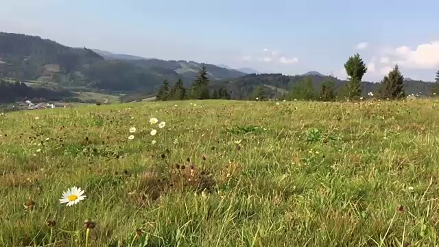 美丽的山川风光视频素材