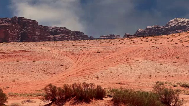 Wadi Rum沙漠，约旦，中东视频素材