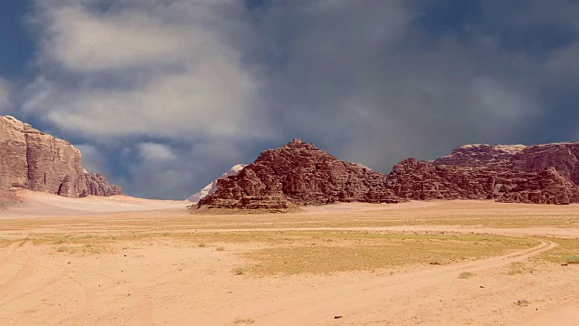 Wadi Rum沙漠，约旦，中东视频素材