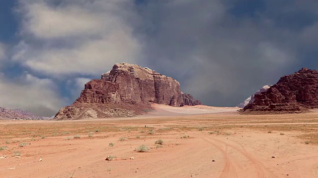 Wadi Rum沙漠，约旦，中东视频素材