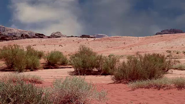 Wadi Rum沙漠，约旦，中东视频素材