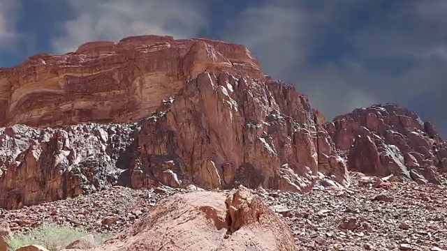 Wadi Rum沙漠，约旦，中东视频素材