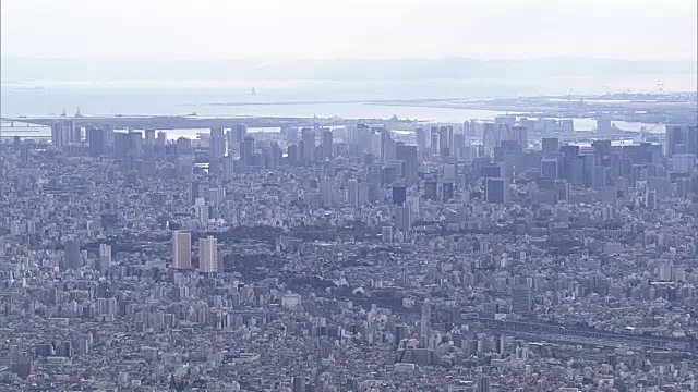 东京天际线，日本视频素材