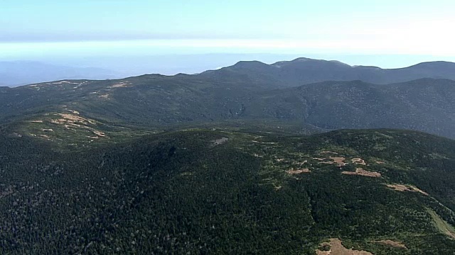 航空，东马山脉，日本视频素材