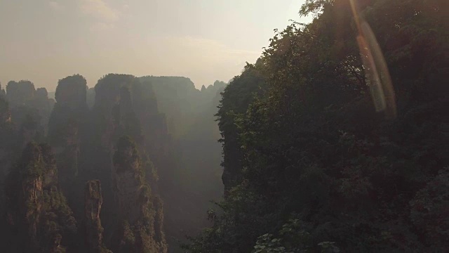 中国湖南张家界国家森林公园视频素材