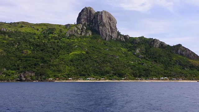 斐济亚萨瓦群岛纳维提岛的景观视频素材