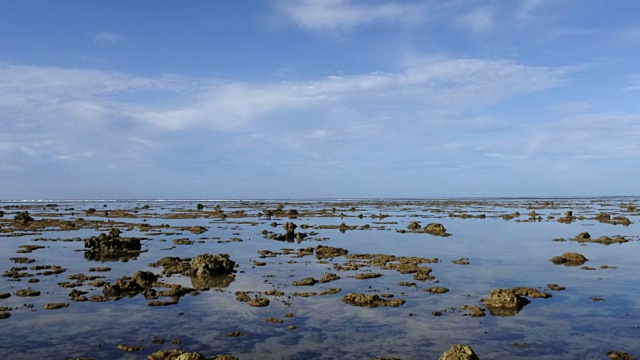 斐济珊瑚海岸的海滩景观视频素材