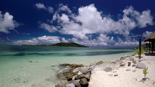 斐济度假胜地的风景视频素材