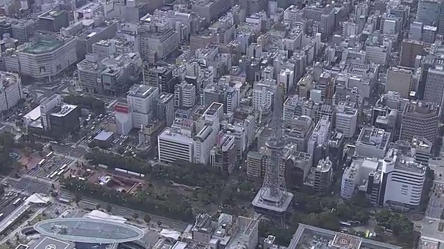 航空，名古屋市，爱知市，日本视频素材