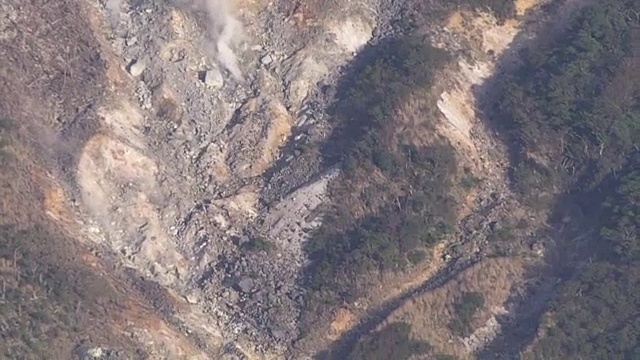 航空，大浪谷，火山谷，神奈川，日本视频素材