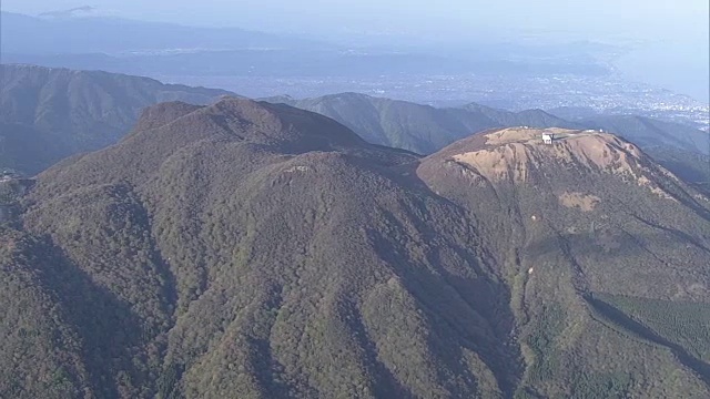 航空，箱根山，神奈川县，日本视频素材