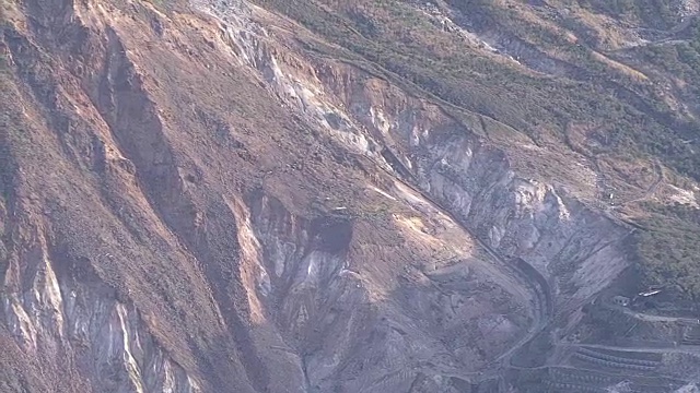 航空，大浪谷，火山谷，神奈川，日本视频素材