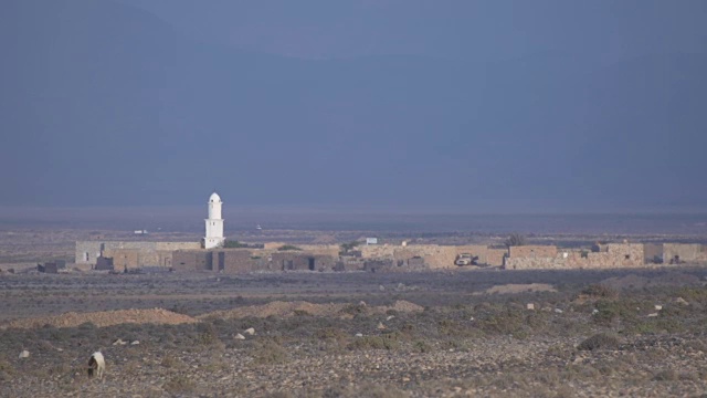 蓝天下的田野风景视频下载