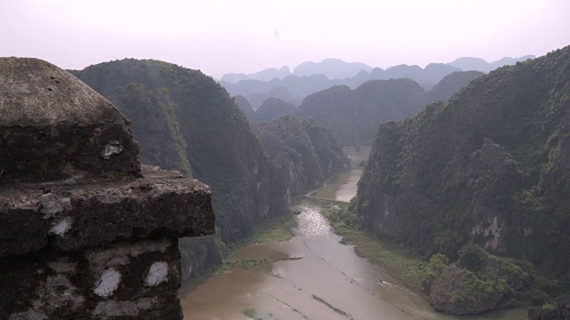 越南河景观视频素材