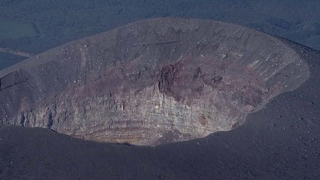 航空，浅ama山，群马县和长野，日本视频素材