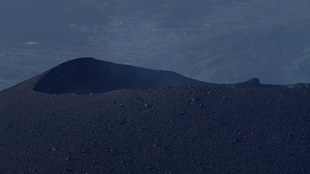 航空，浅ama山，群马县和长野，日本视频素材