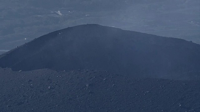 航空，浅ama山，群马县和长野，日本视频素材