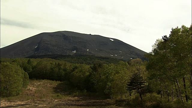 浅山，群马县和长野，日本视频素材