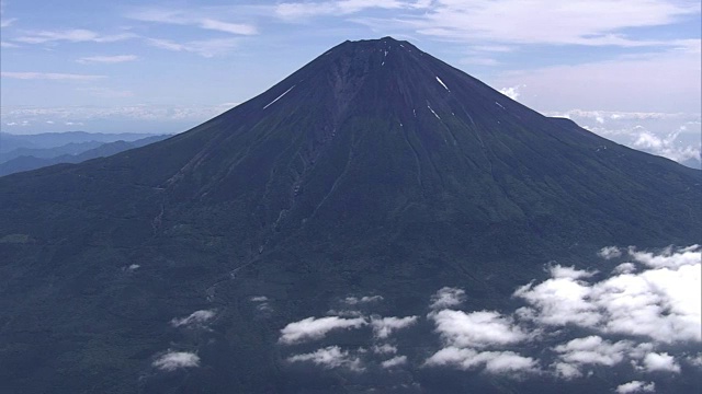 日本静冈县，夏季富士山视频素材