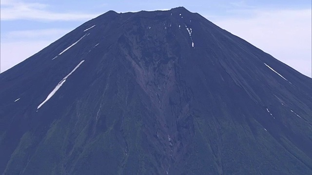 日本静冈县，夏季富士山视频素材