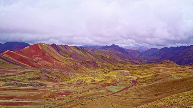 秘鲁彩虹山视频素材