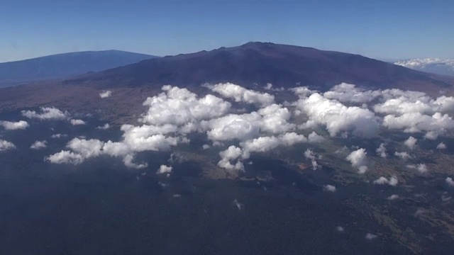 航空，莫纳克亚山，嗨，美国视频素材