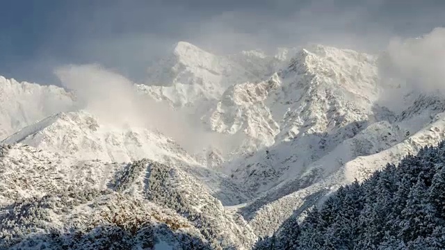 云开峰山视频素材