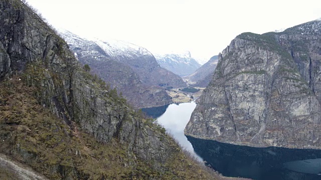 Aurland山谷视频素材