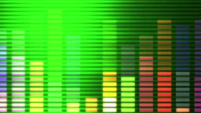 4k图形音乐均衡器视频素材