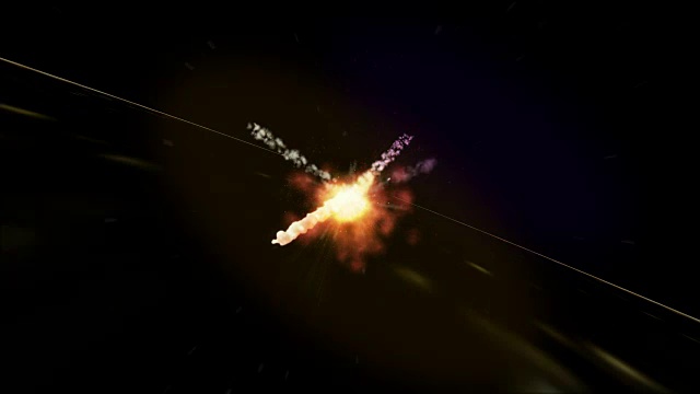 太空爆炸4k视频素材