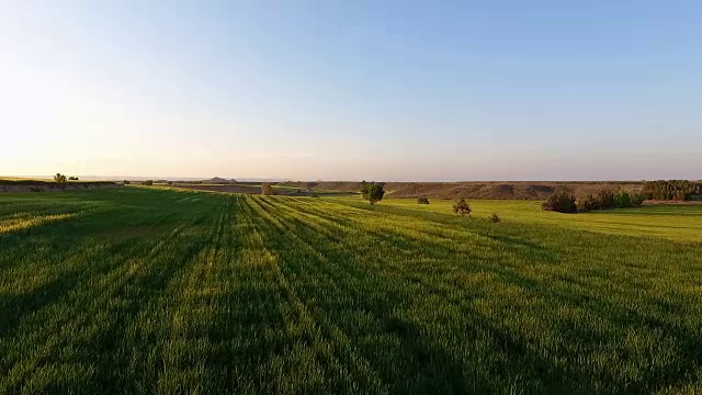 航空绿色视频素材