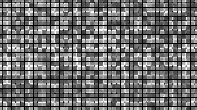 正方形纹理黑白色4k视频素材