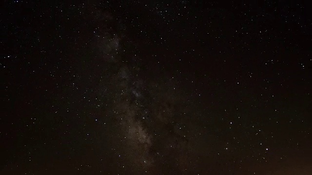 时间流逝:大屿山的星空视频素材