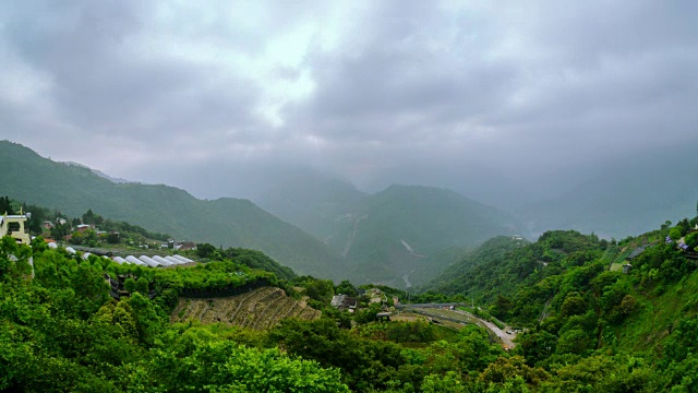 台湾南投青井。视频素材