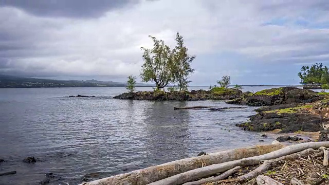 夏威夷希洛湾时光流逝视频素材