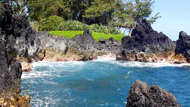 夏威夷热带湾视频素材