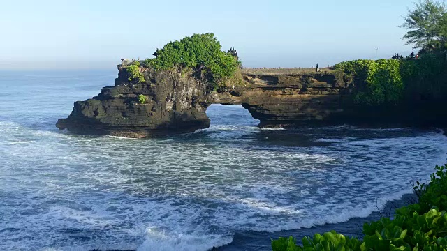 Pura Tanah Lot印度教寺庙视频素材