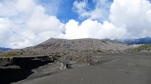 Bromo火山的时间流逝视频素材