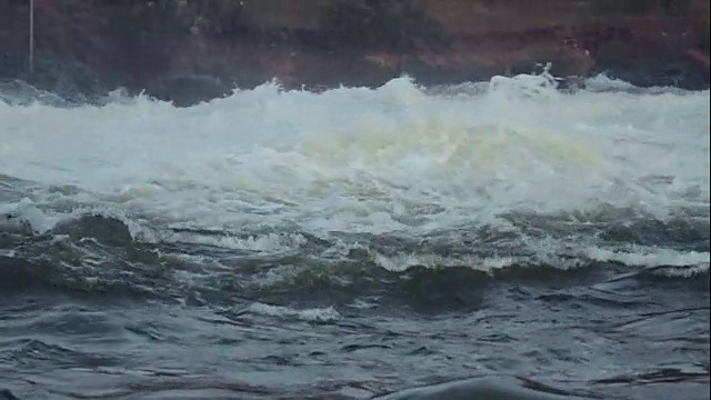 流动的河流视频素材