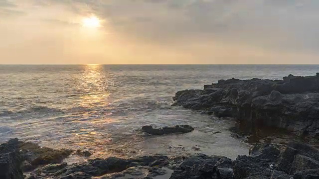 夏威夷海岸时光流逝视频素材