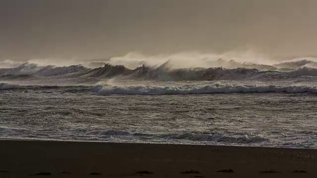 维克海滩， 维克， 冰岛视频素材