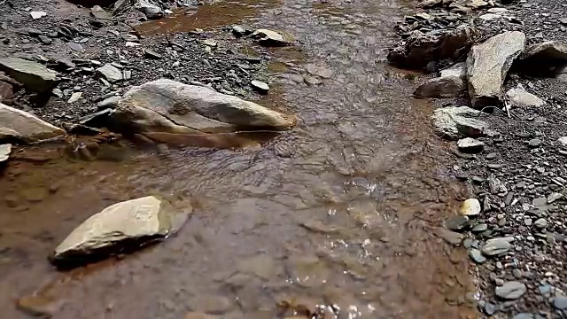 自然流流视频素材